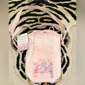 Daiso Disney Pink Alice in Wonderland Bottle Holder NWT